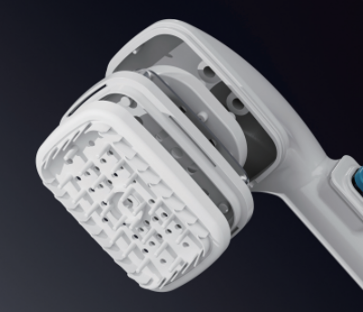 ZW193 adjustable shower head with temperature control spray nozzles